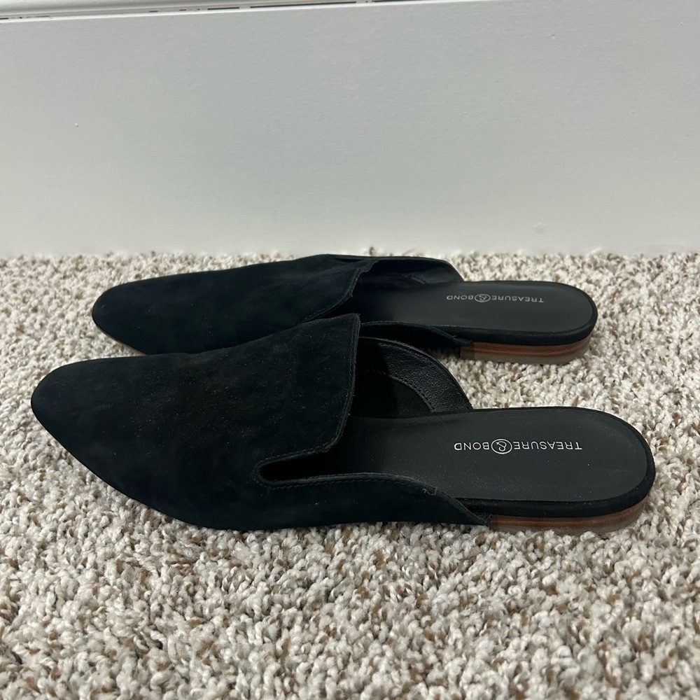Treasure & Bond Black Mules